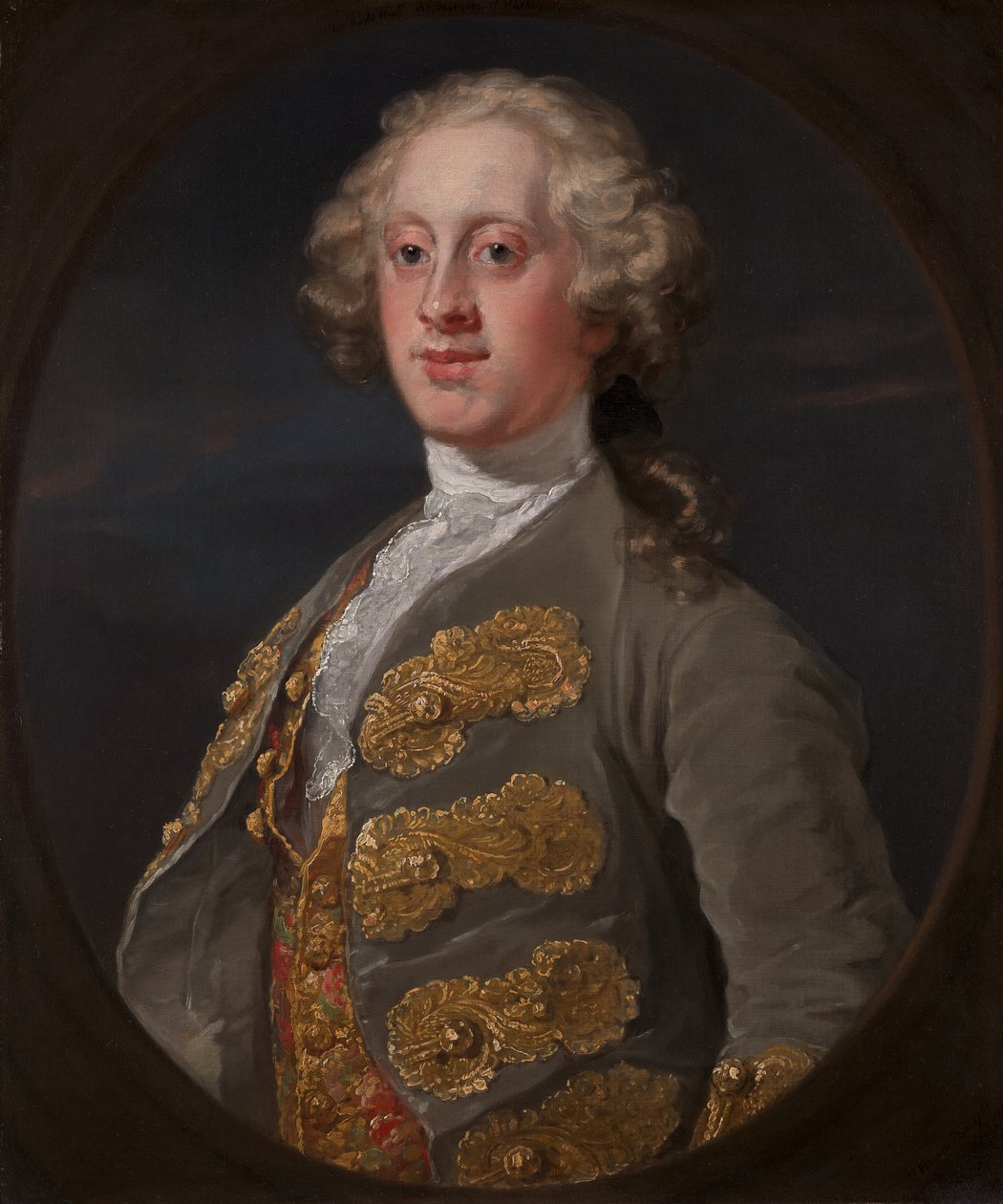 William Cavendish, markis af Hartington, senere fjerde hertug af Devonshire, 1741. af William Hogarth