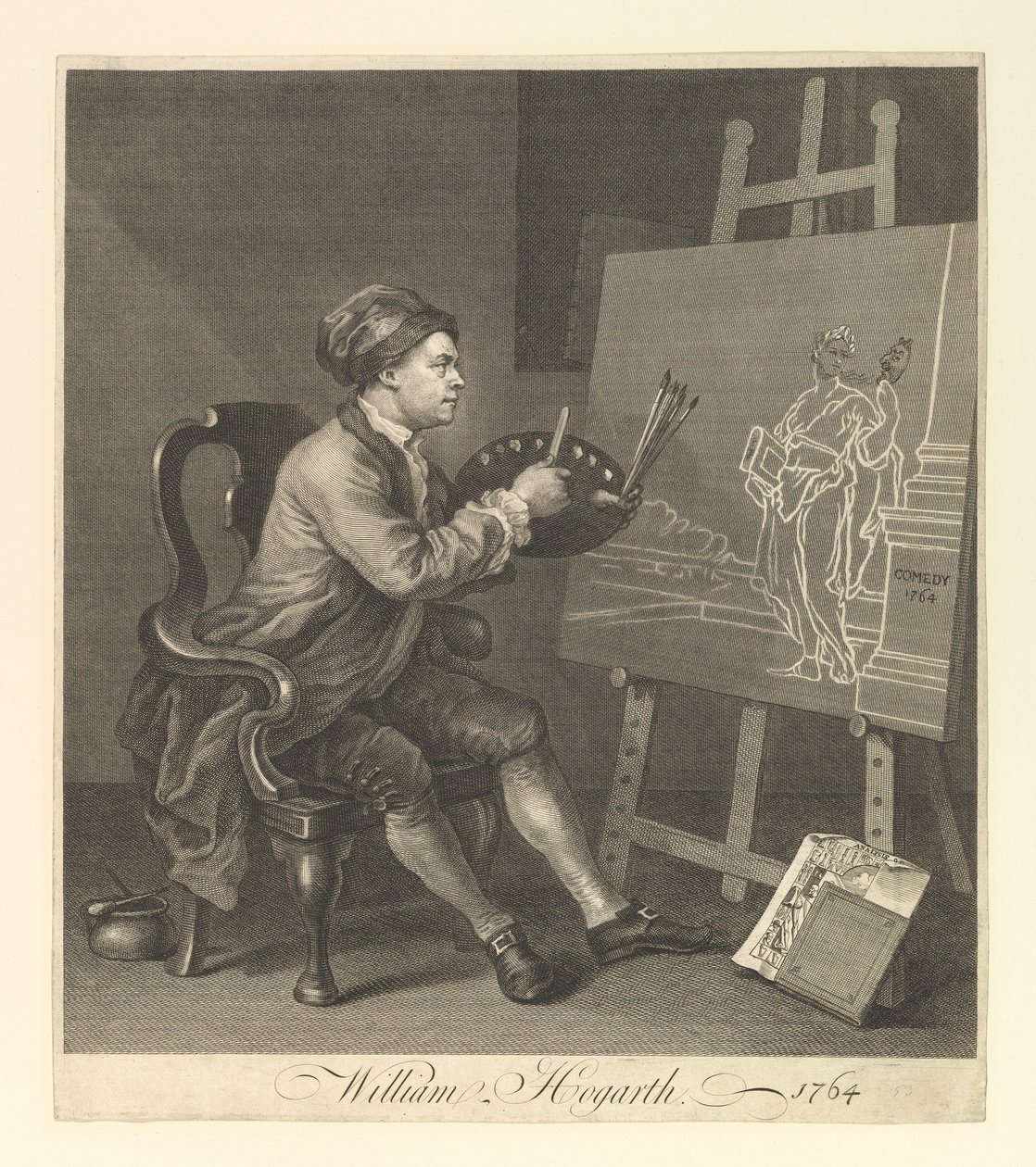 William Hogarth, Serjeant Maler til Hans Majestæt, 1764. af William Hogarth