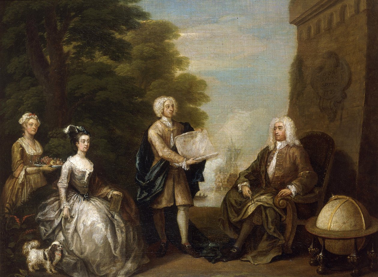 Woodes Rogers (ca. 1679-1732) af William Hogarth