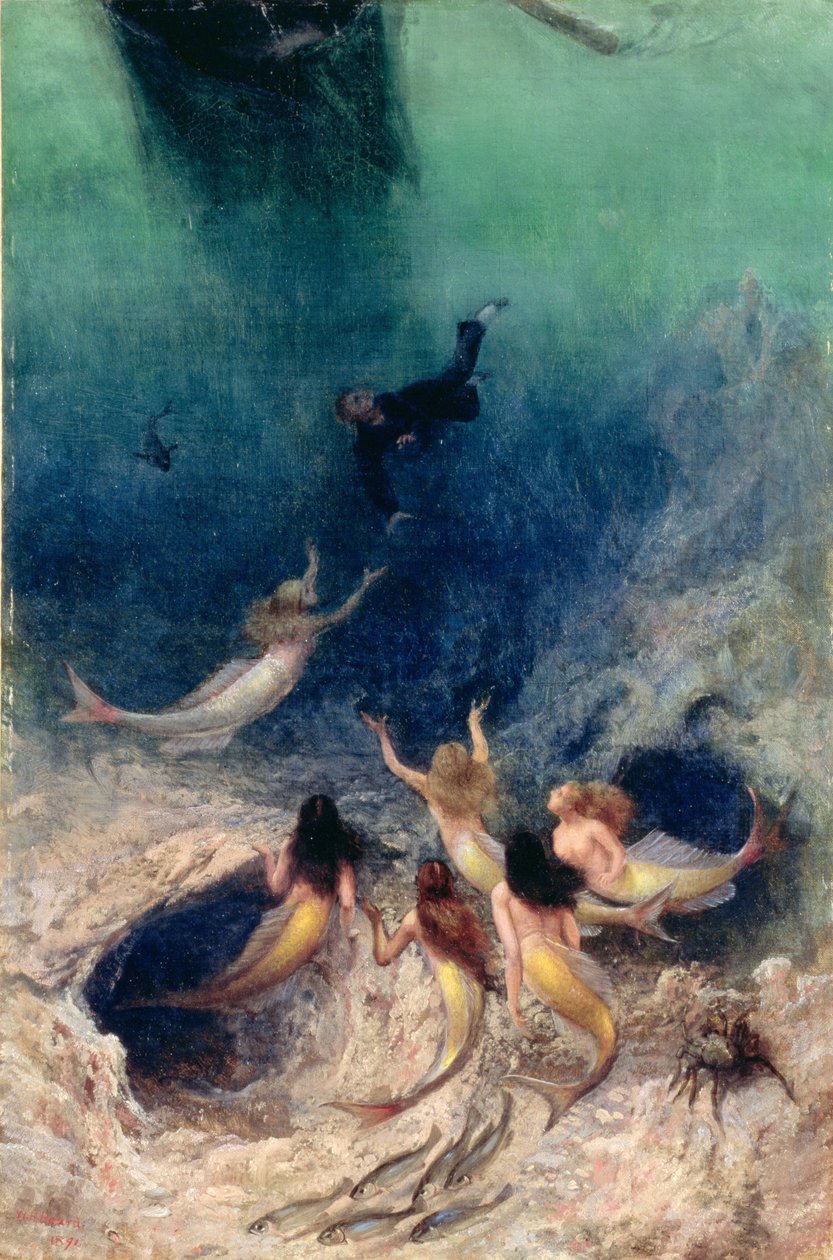 En sømands glæde, 1891 af William Holbrook Beard