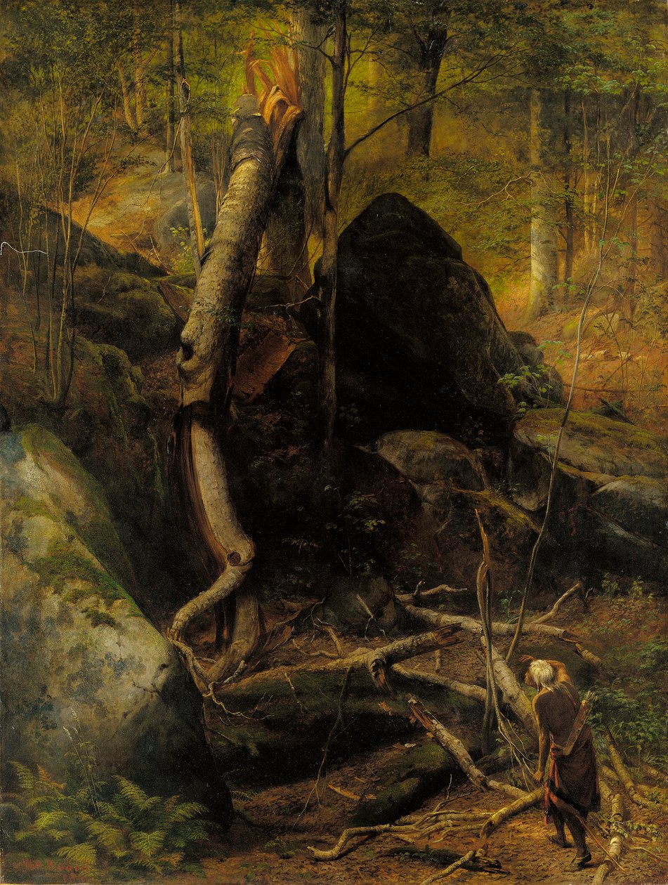 Det faldne vartegn, 1872 af William Holbrook Beard