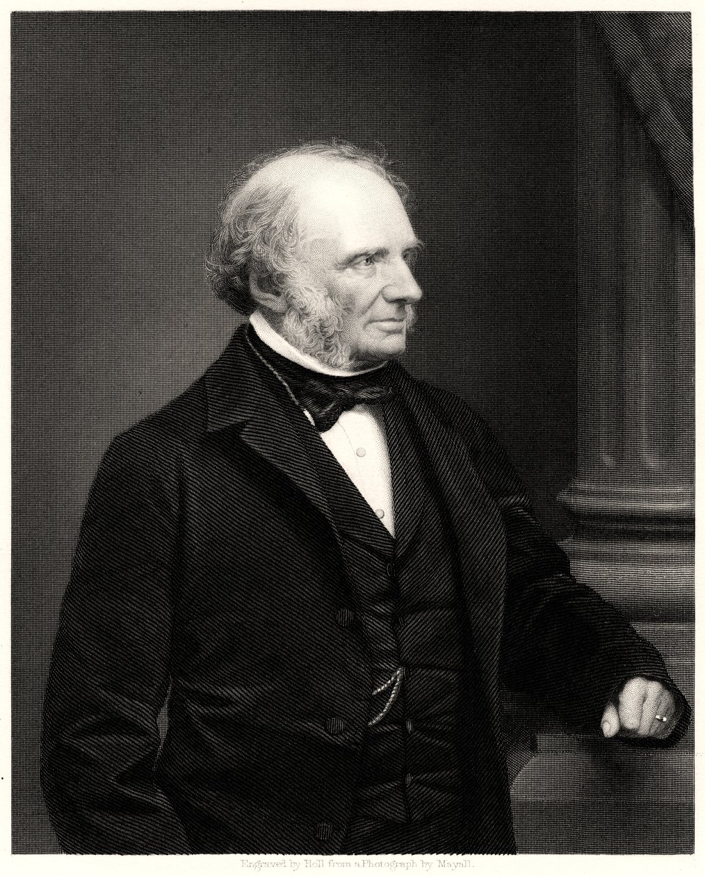 Earl Russell, 1800-tallet af William Holl
