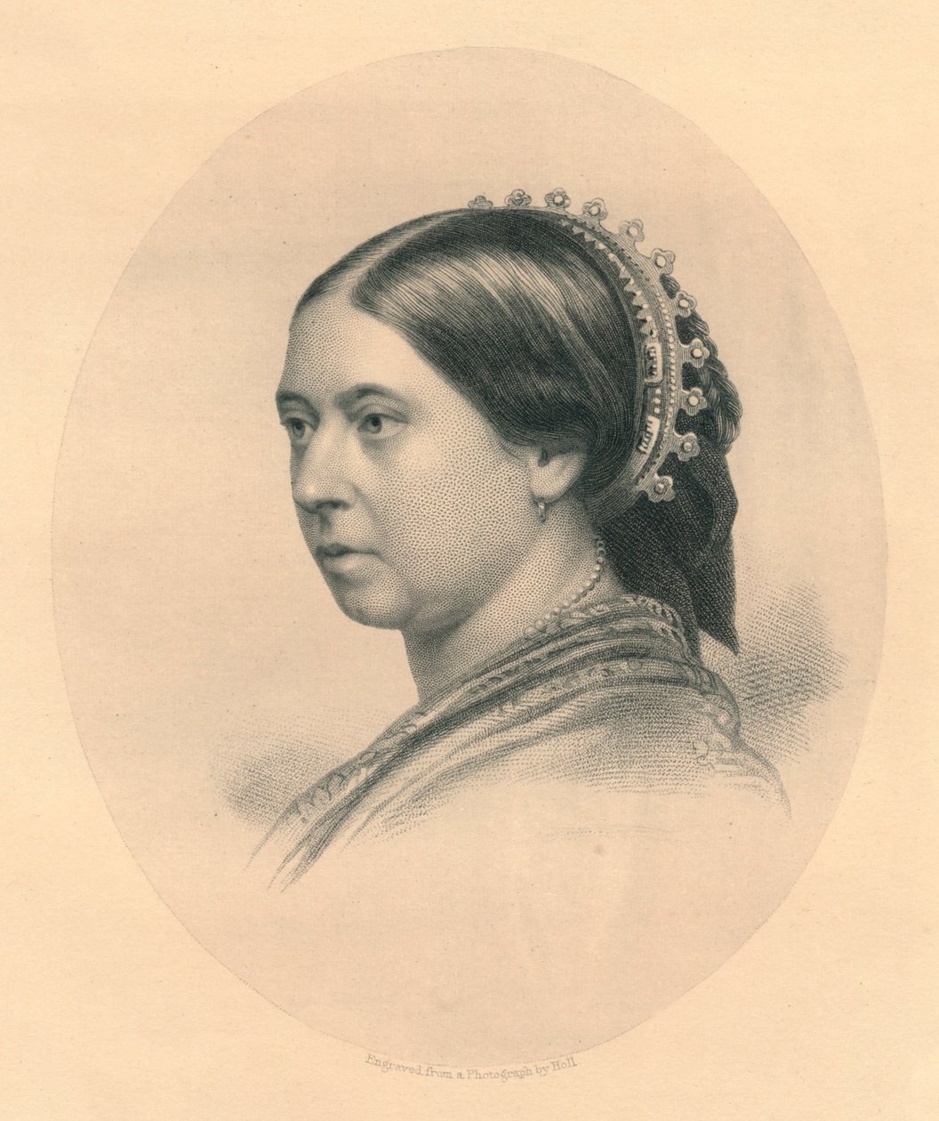 Hendes Majestæt Dronningen, c1860