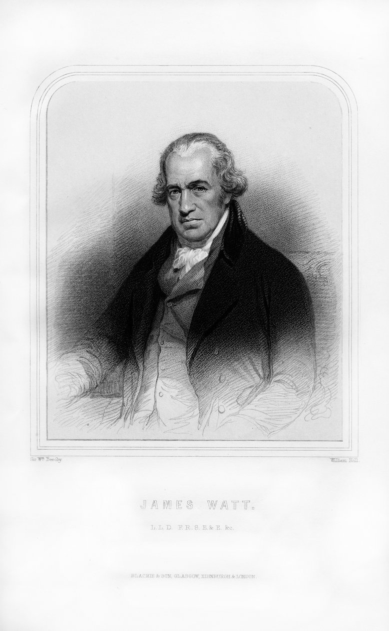 James Watt, skotsk opfinder og ingeniør, 1870 af William Holl