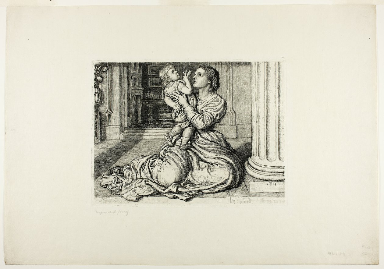 Fars afsked med livet af William Holman Hunt