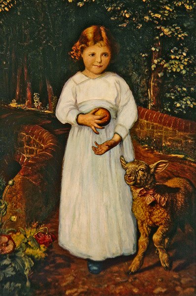 Miss Flamborough (olie på lærred) af William Holman Hunt