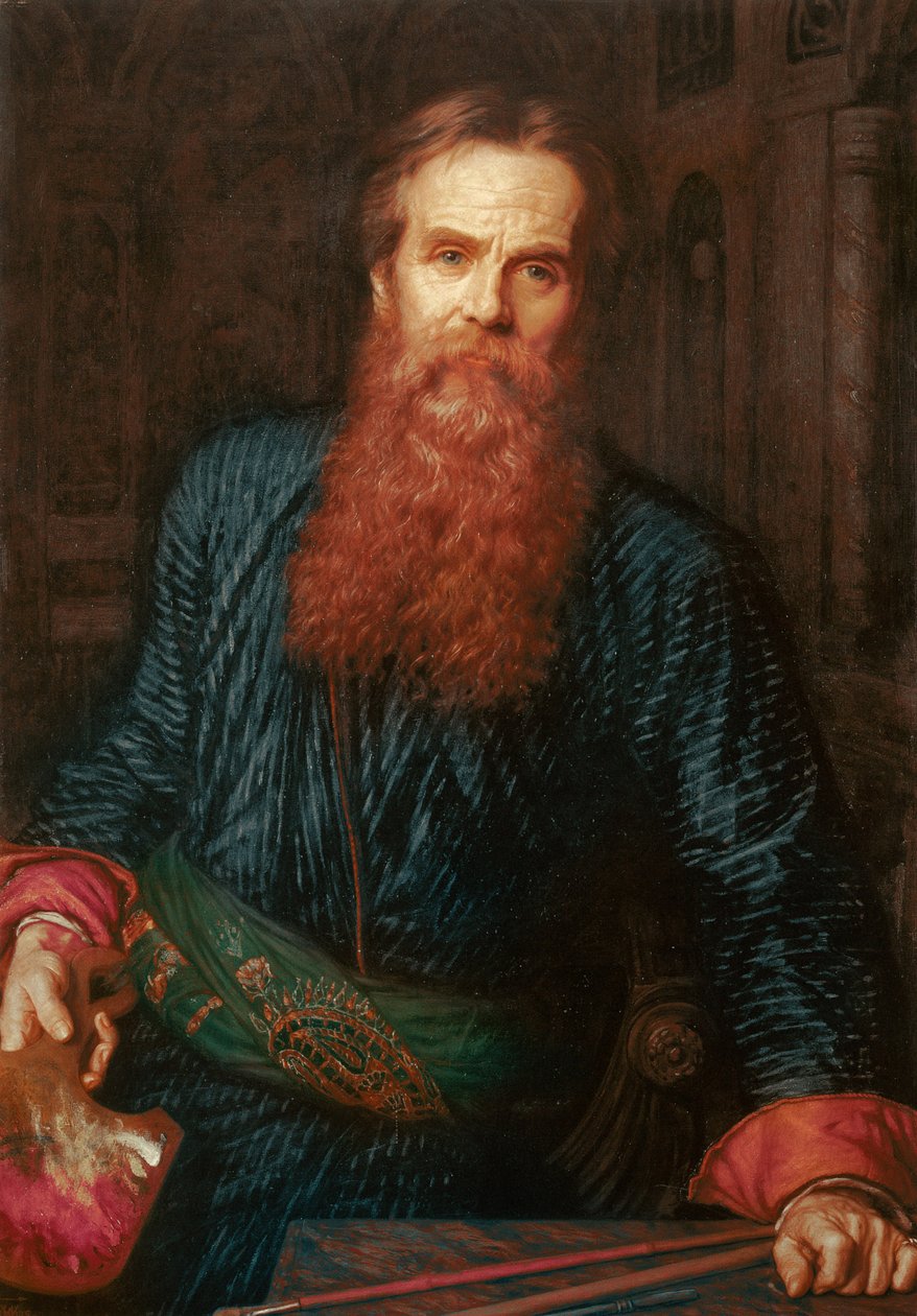 Portræt af William Holman Hunt af William Holman Hunt