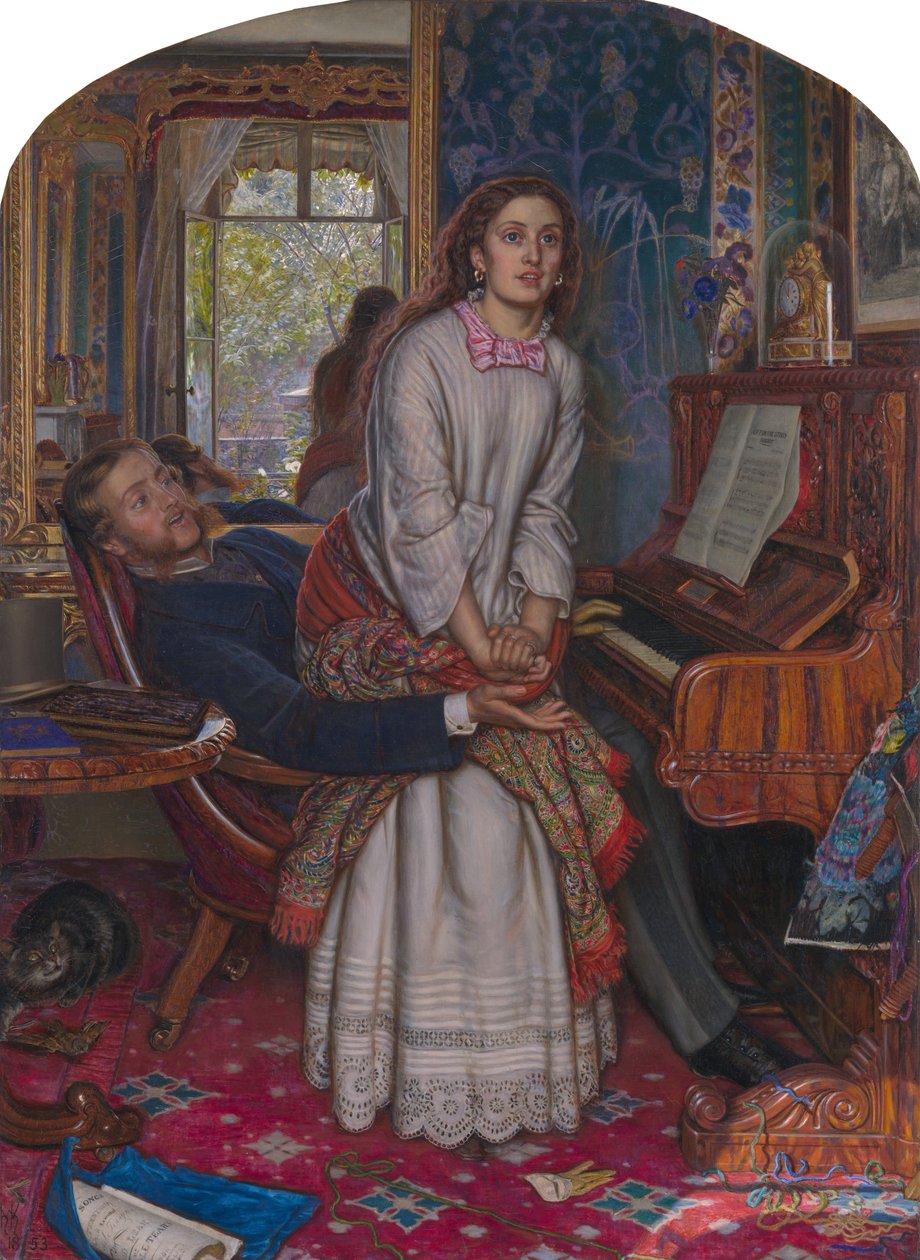Den opvågnende samvittighed af William Holman Hunt