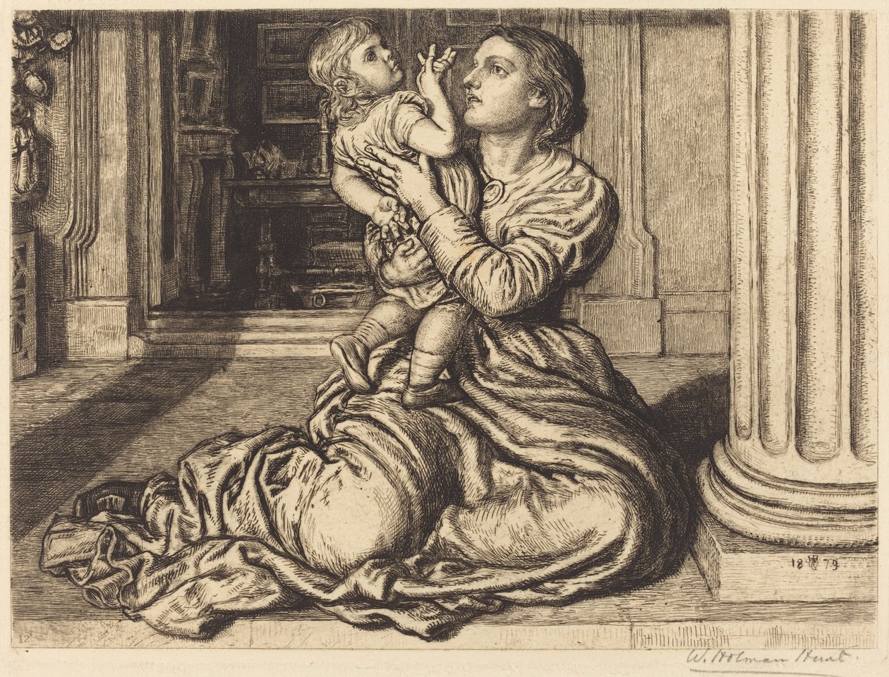 Faderens afsked af William Holman Hunt