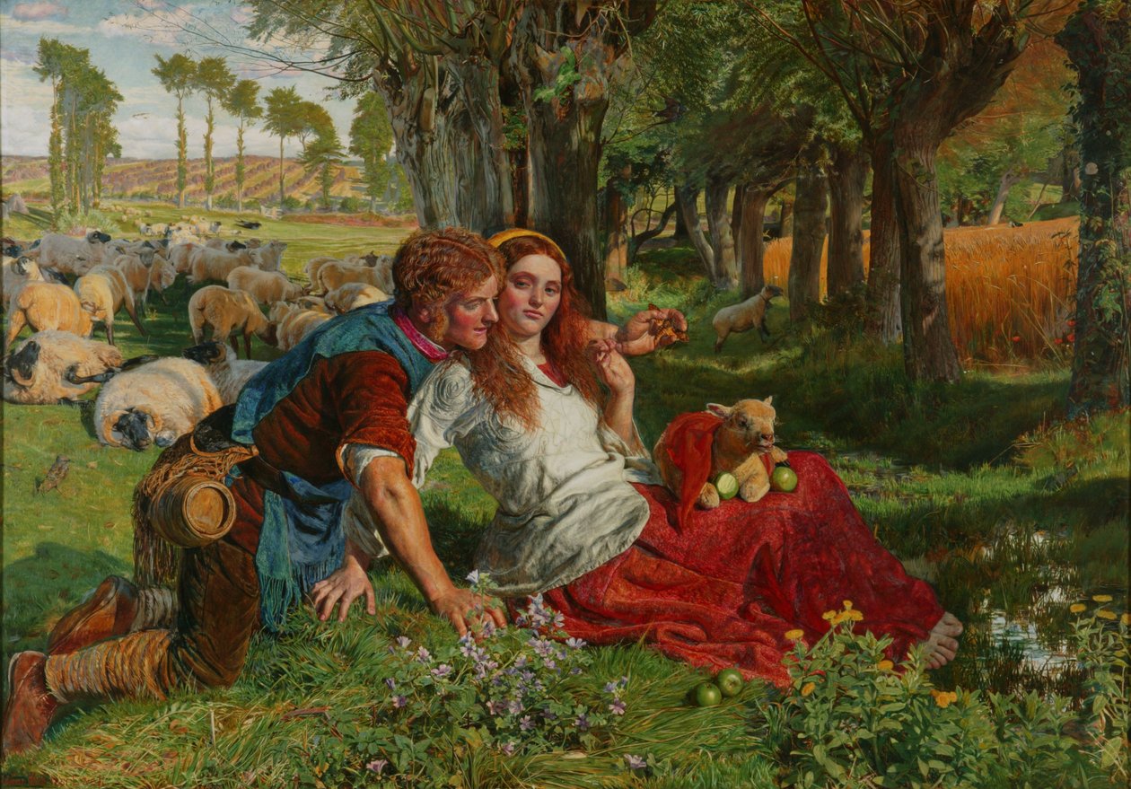 Den lejende hyrde af William Holman Hunt