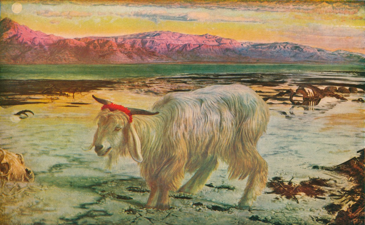 Syndebukken, 1854-56, 1911 af William Holman Hunt