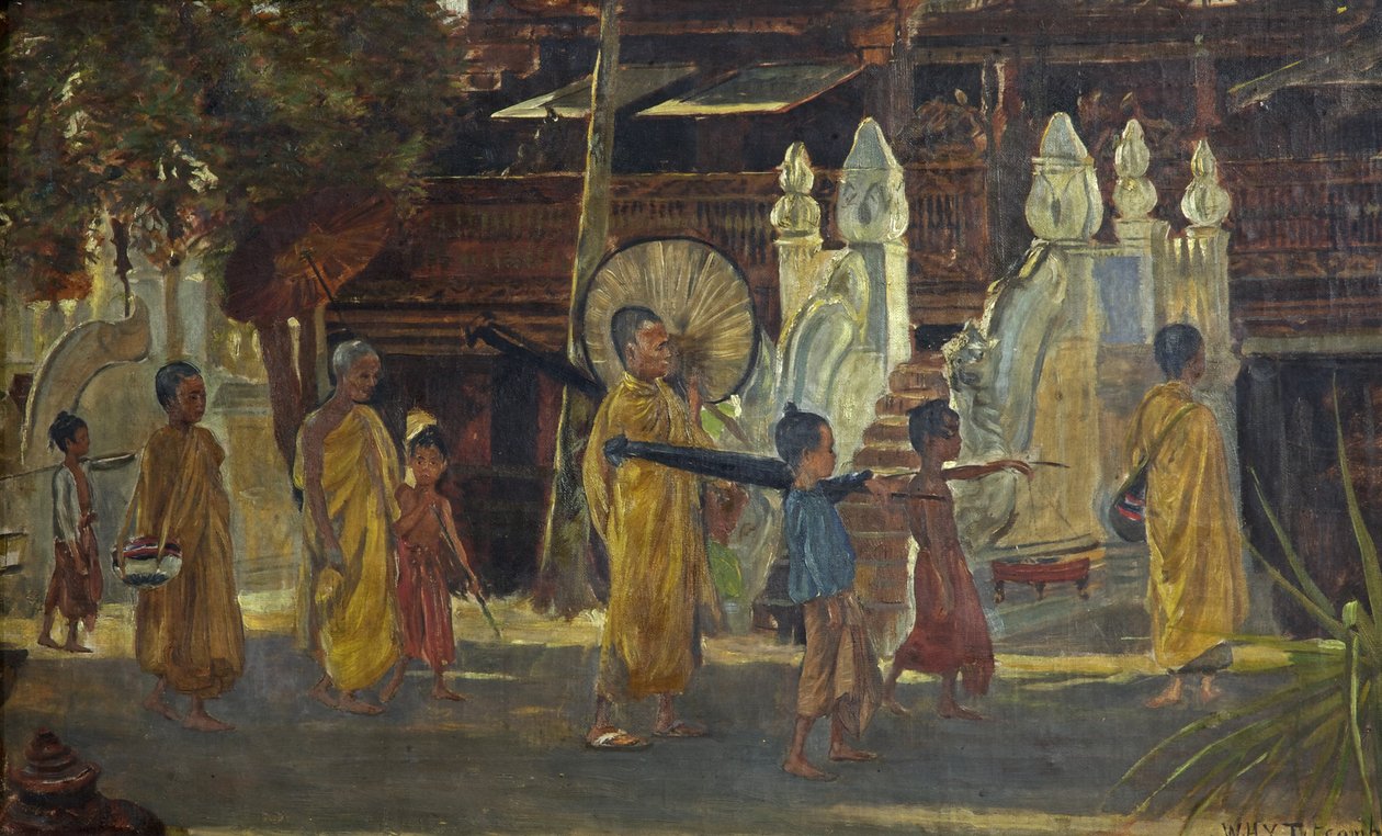 A Procession in Burmadani af William Holt Yates Titcomb