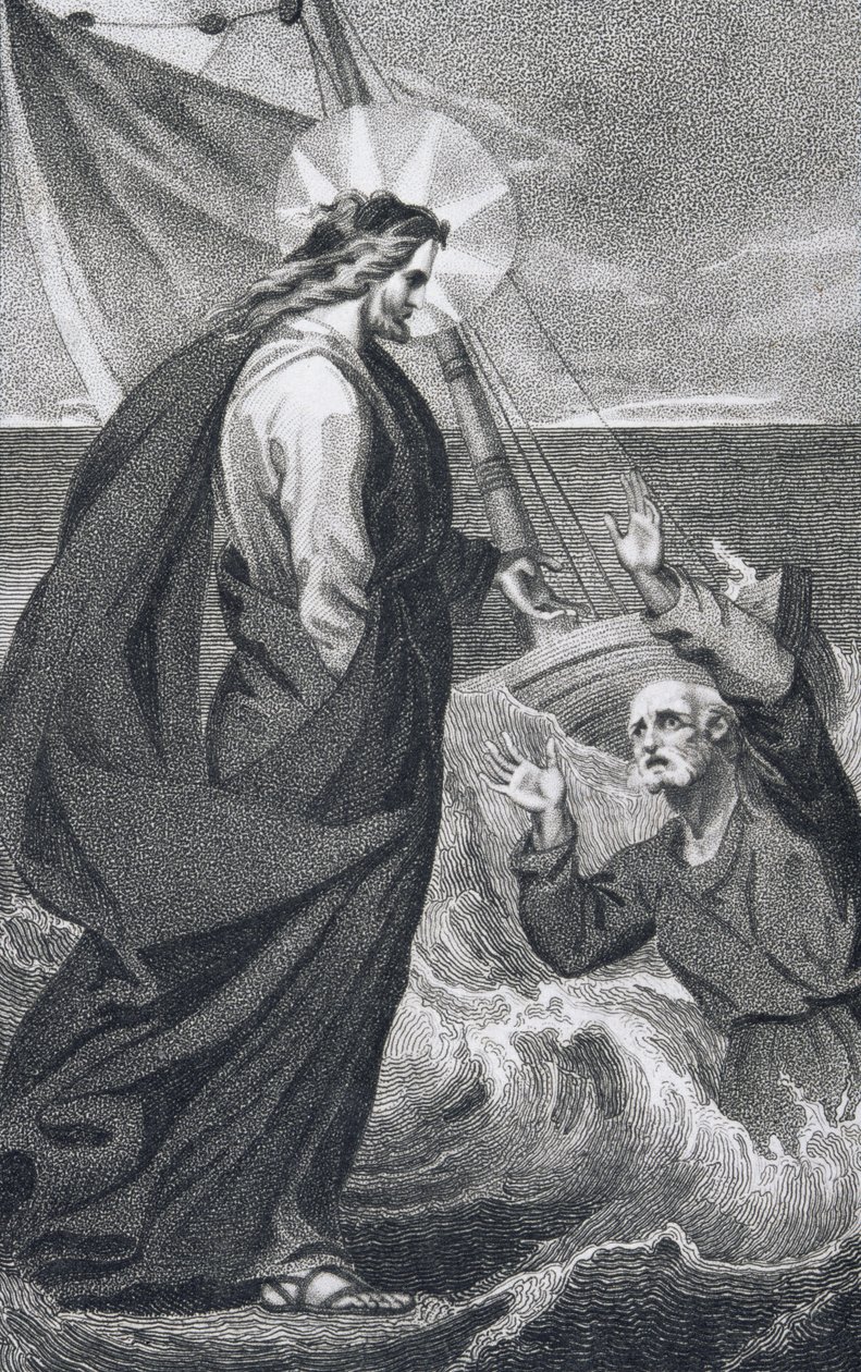 Christ Reproaching Peter, fra 