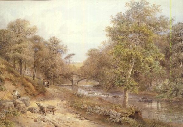 Stenbrydning ved floden af William Hull