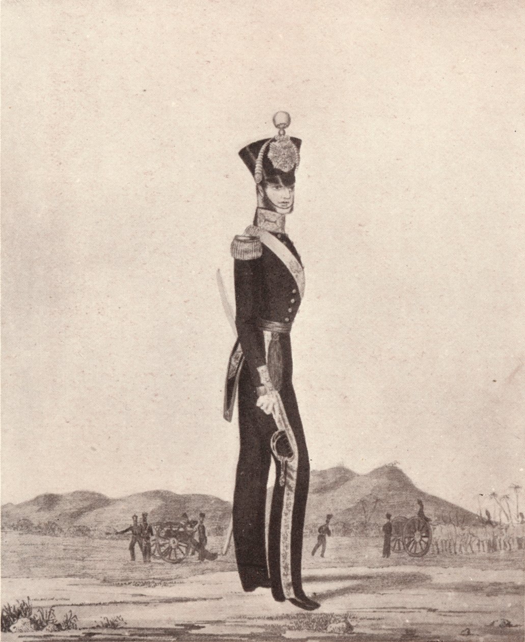 Officerer fra Madras Army Foot Artillery, 1841 1909 af William Hunsley