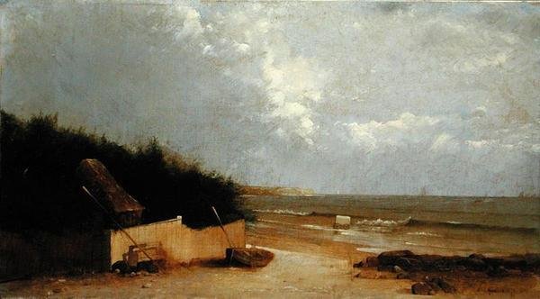 Tidlig morgen, Long Island af William Huston