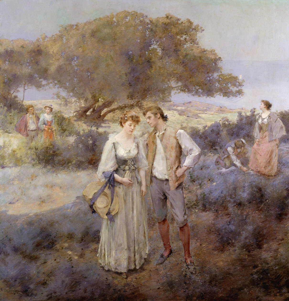 The Return from Cythera, ca. 1892 af William II Lee