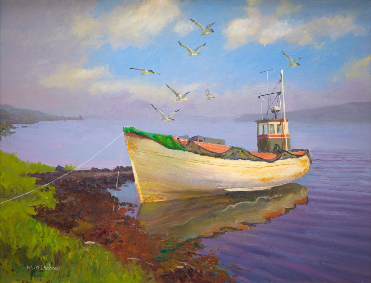 Aldrende drifter (olie om bord) af William Ireland