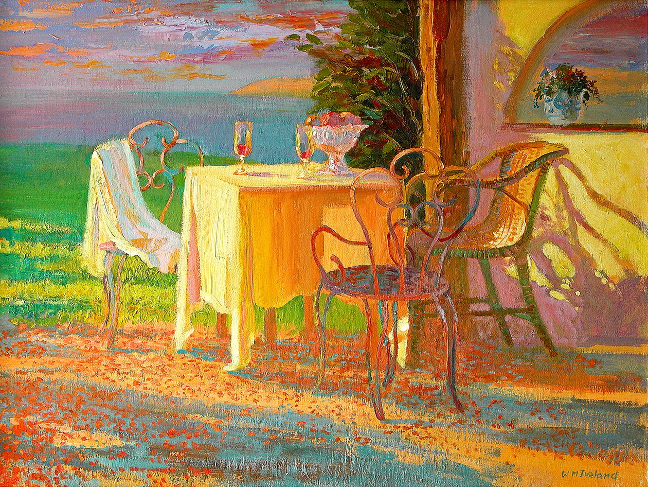 Aftenterrasse, 2003 af William Ireland