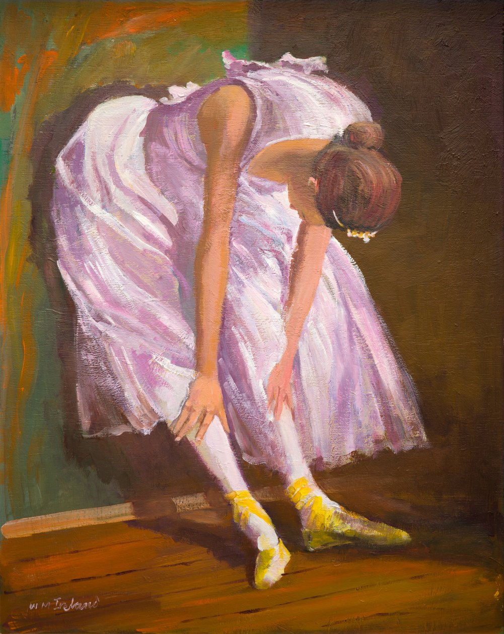 Pusterum (olie om bord) af William Ireland