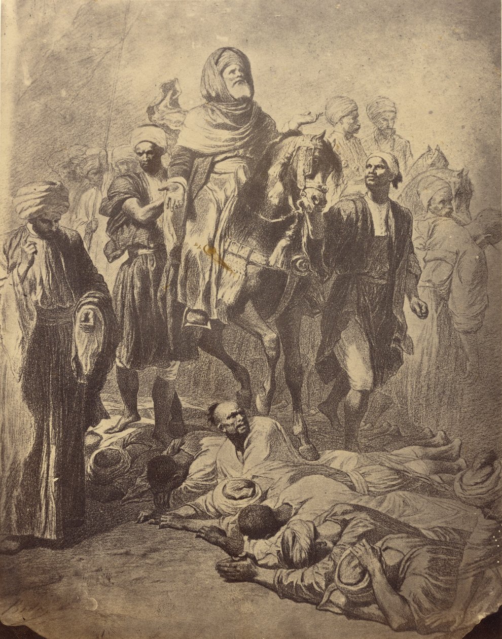 Afgang fra Scherif es lam til Mekka. af William J. Stillman