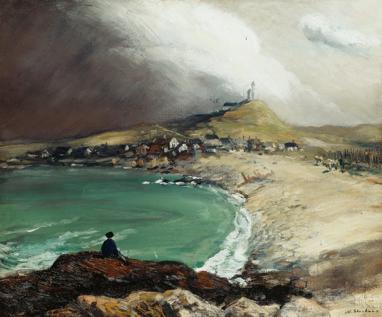 Cap Noir, St. Pierre af William James Glackens