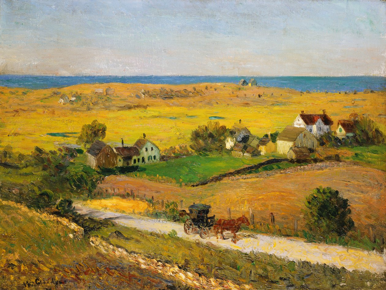 New England Landskaber af William James Glackens
