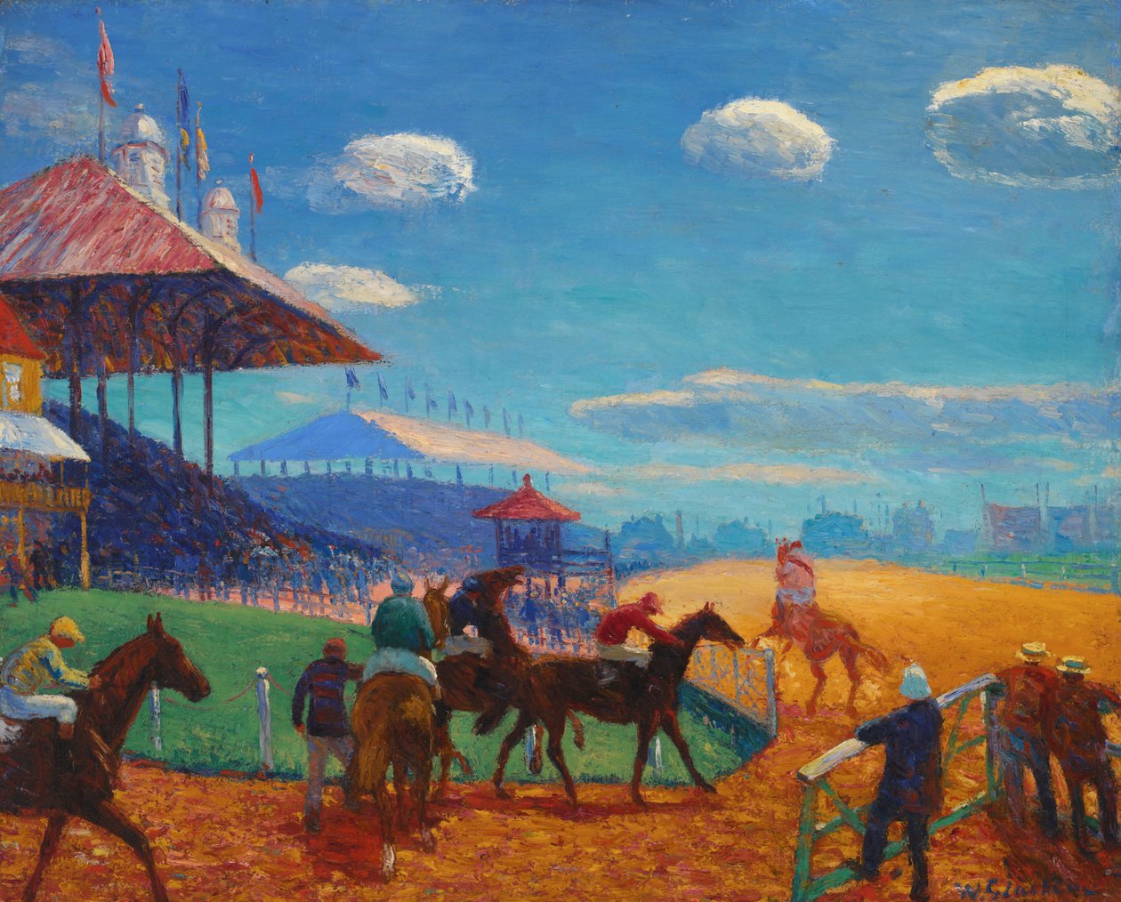 Racerbane af William James Glackens