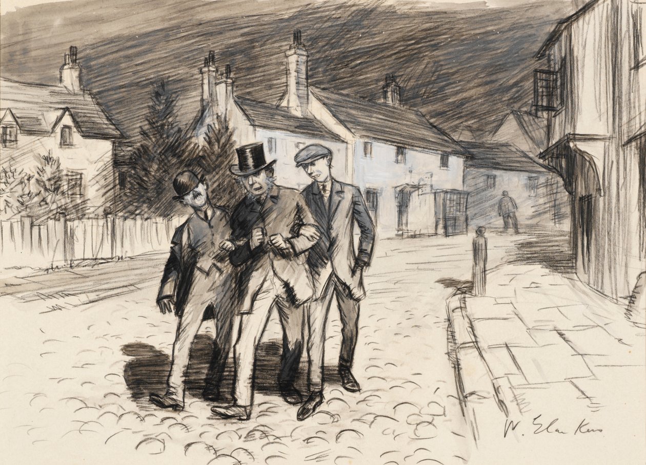 Så gik vi alle hjem af William James Glackens