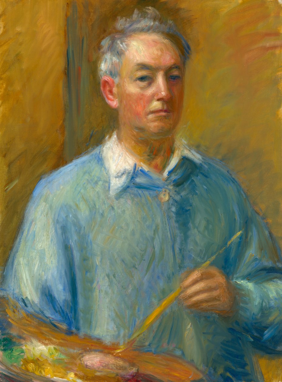 William Glackens selvportræt, ca. 1935. af William James Glackens