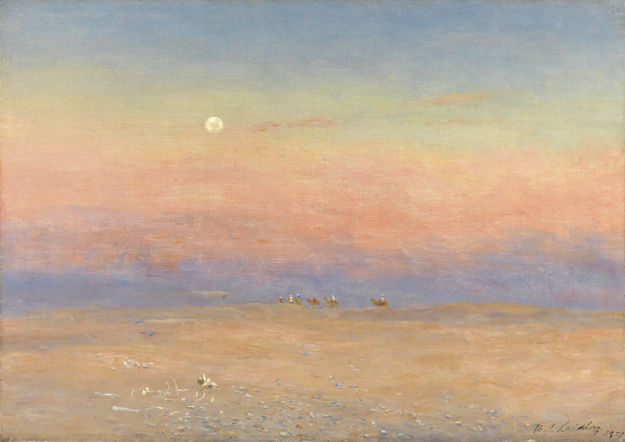 Desert Caravan, 1900 af William James Laidlay