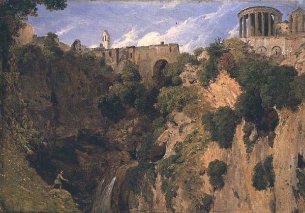 Sibyllens tempel, Tivoli af William James Linton
