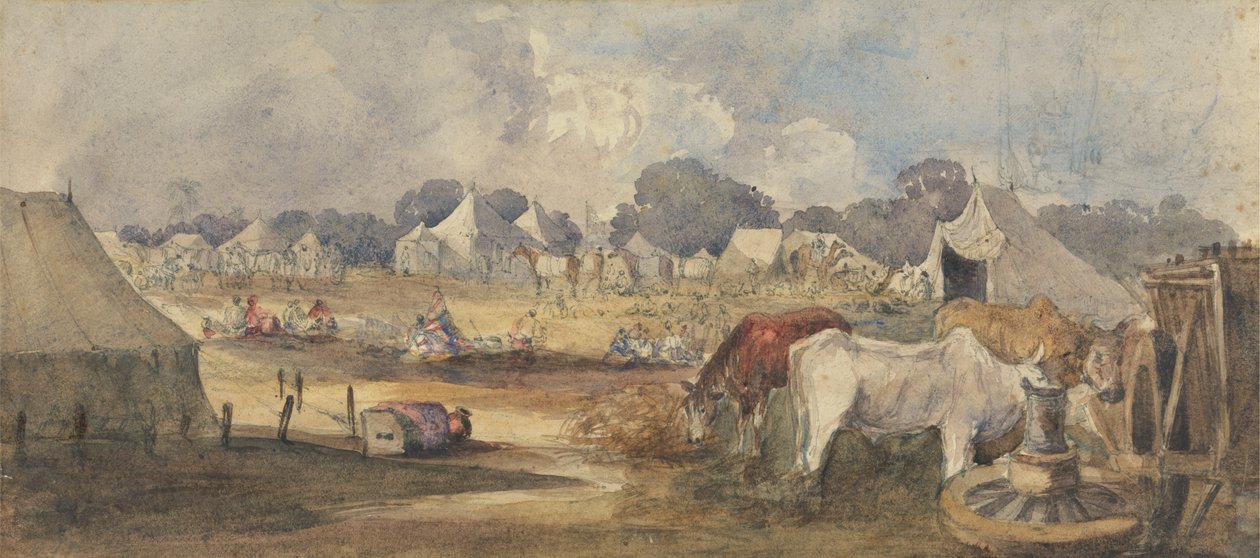 En østlig lejr af William James Muller