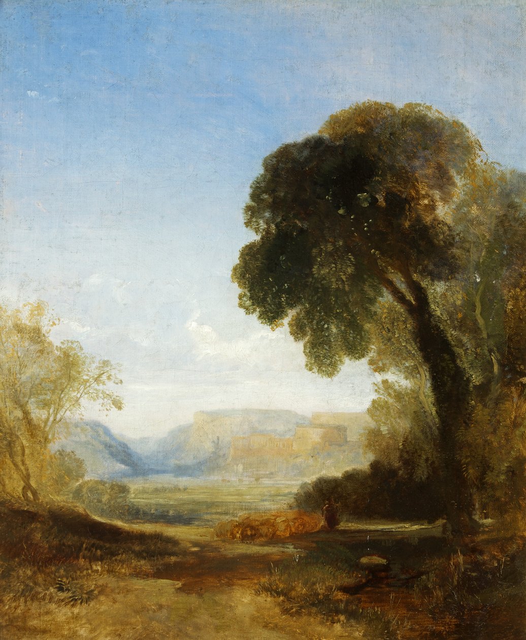Clifton fra Ashton Fields (olie på lærred) af William James Muller