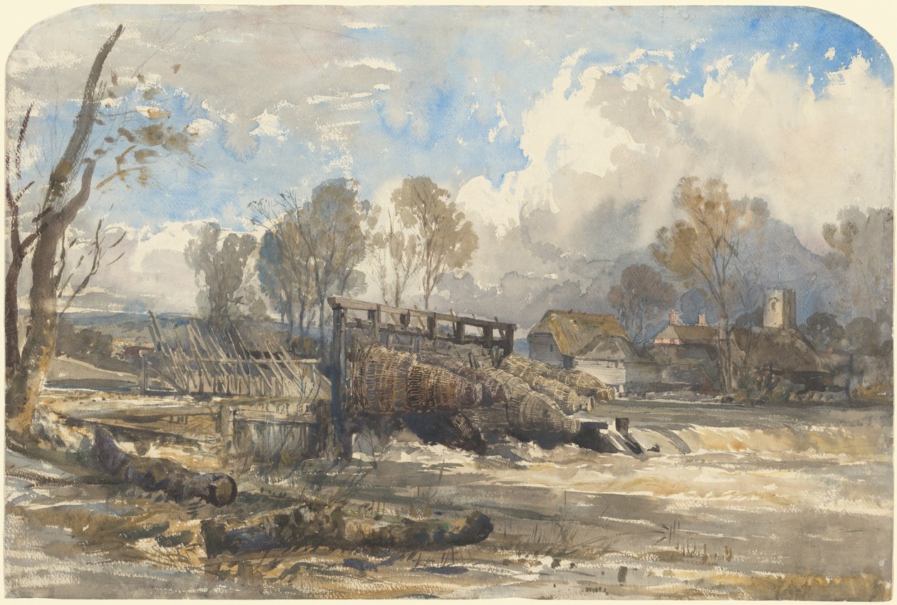 Eel Bucks i Goring af William James Muller
