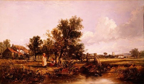 Gillingham på Medway af William James Muller