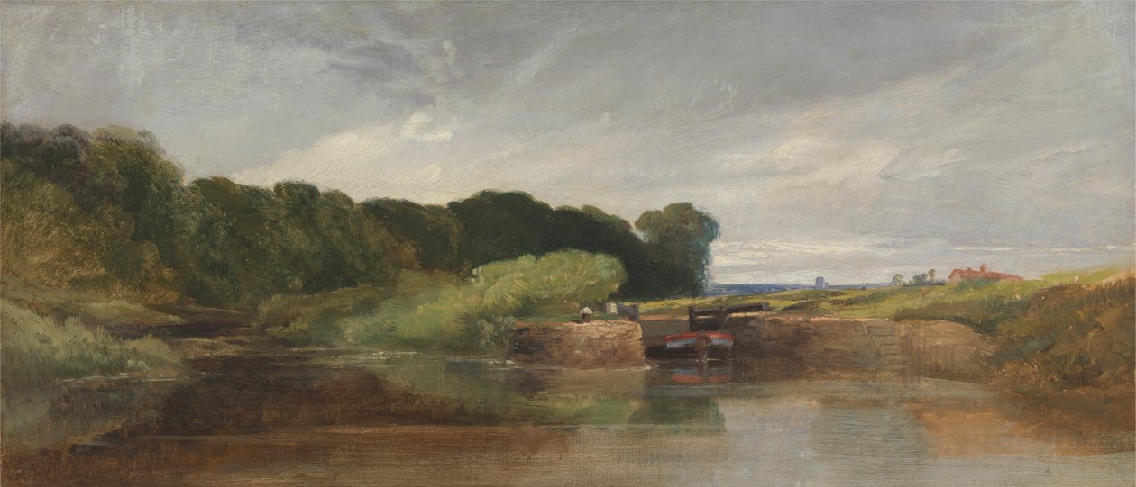 Hanham lås på Avon af William James Muller