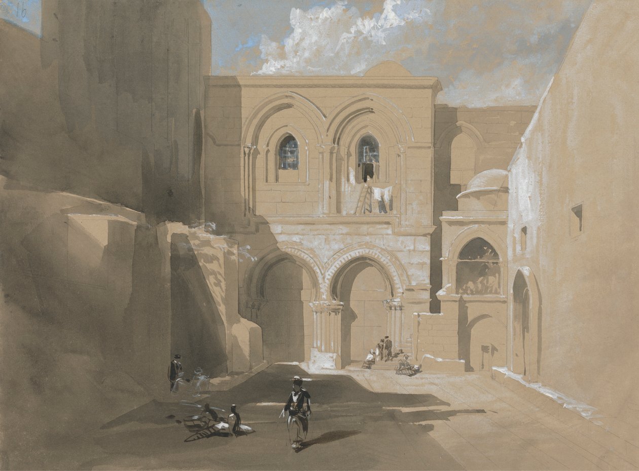 Den Hellige Gravs Kirke af William James Muller