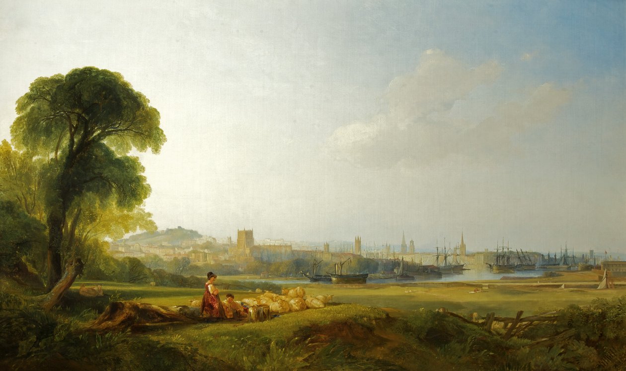 Udsigt over Bristol af William James Muller