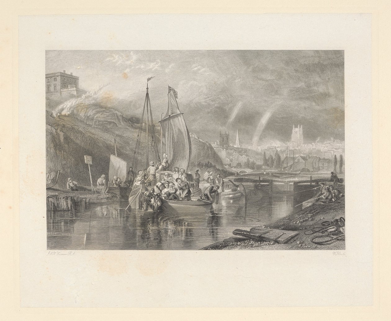 Nottingham, Nottinghamshire af William John Cooke