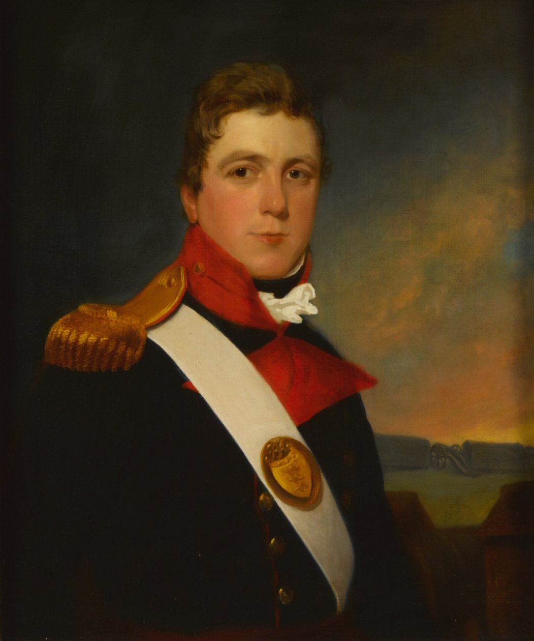 Major Christopher Hodgson, Bombay Artillery af William John Newton