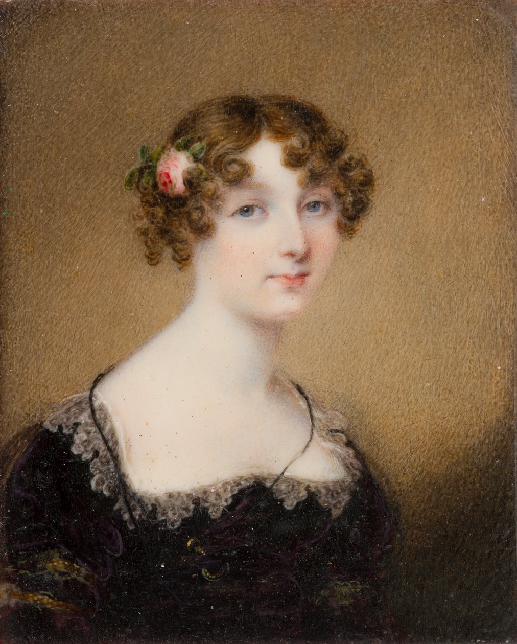 Portræt af Lady Lucy Whitmore, født Bridgeman (1792-1840), ca. 1812-40 (olie og lærred) af William John Newton