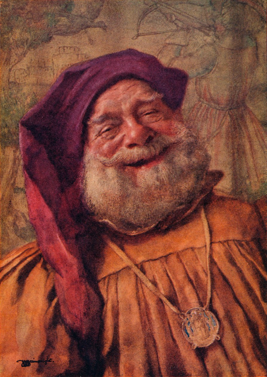 Ærlig Jack Falstaff, c20. århundrede af William John Wainwright