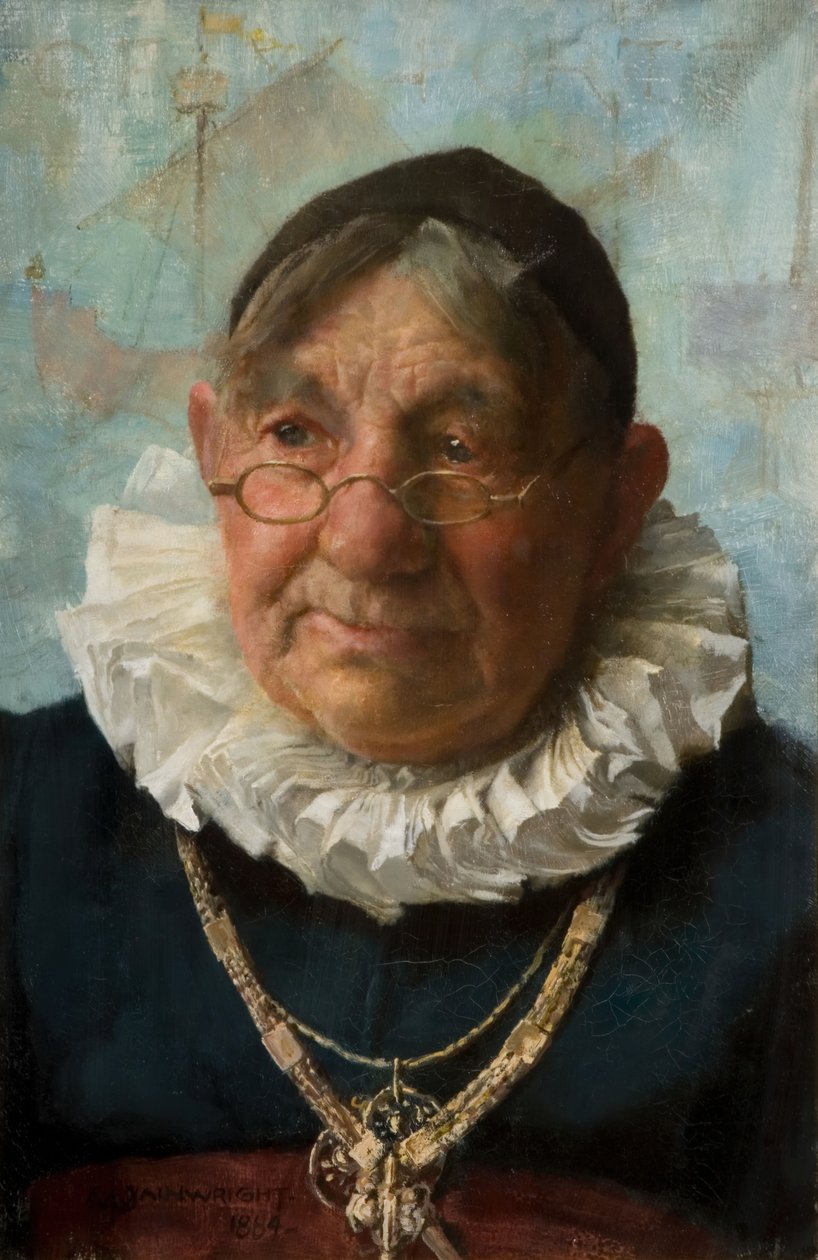 Den gamle Borgmester, 1884. af William John Wainwright