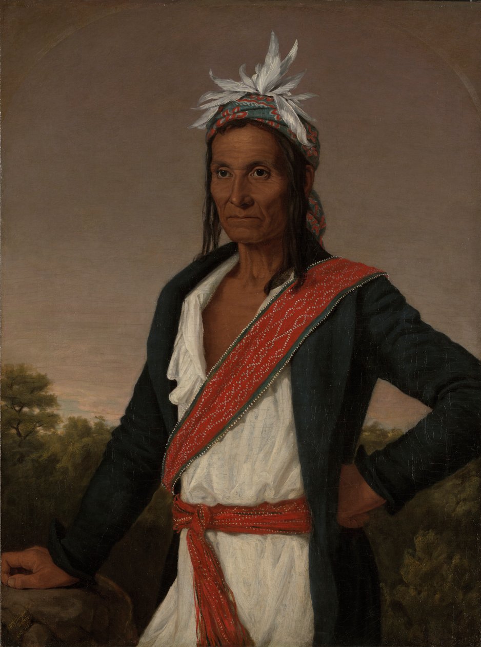 Captain Cold, eller Ut-ha-wah (Onondaga, ca. 1770 af William John Wilgus