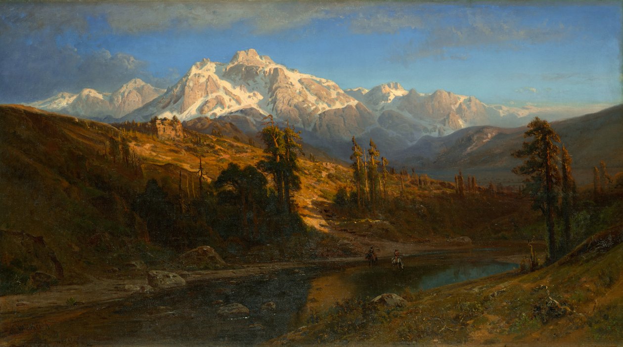 Mono Pass, Sierra Nevada-bjergene, Californien af William Keith