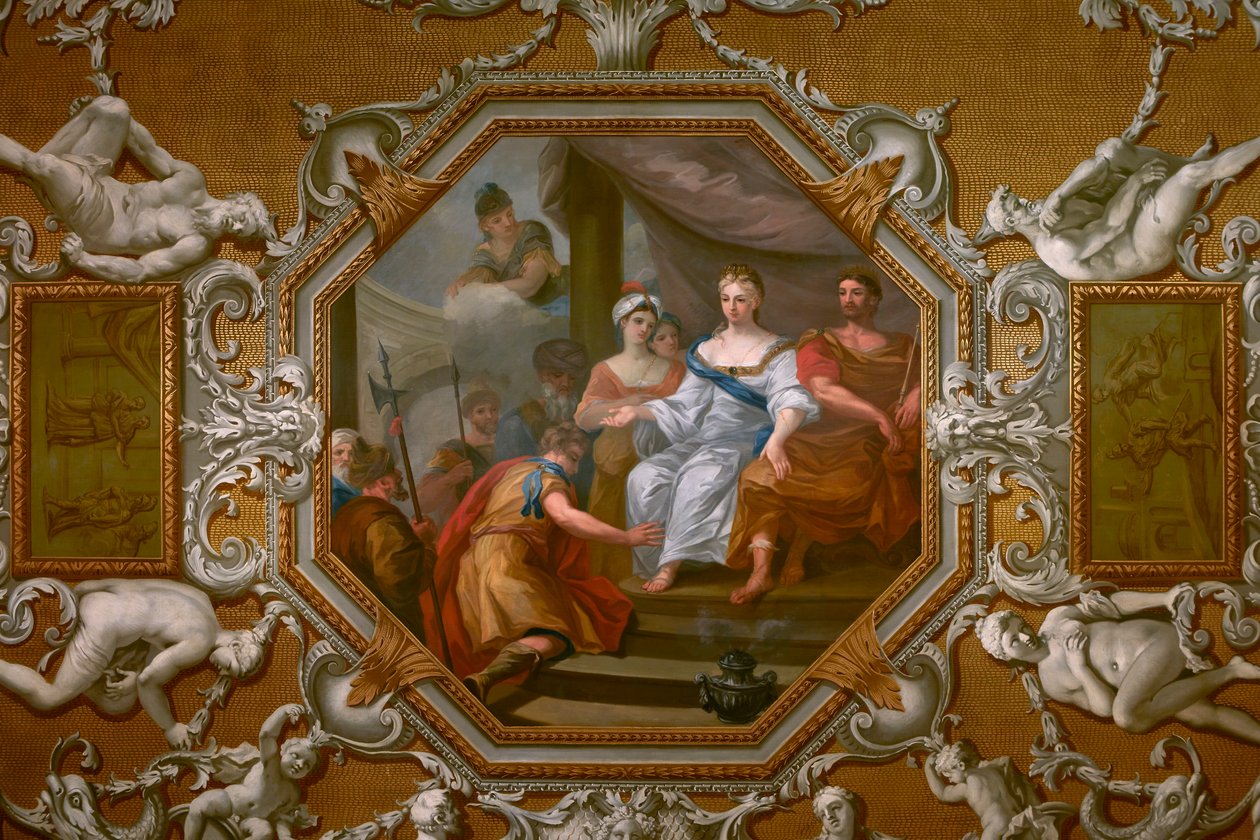 Kongens Galleri loft af William Kent