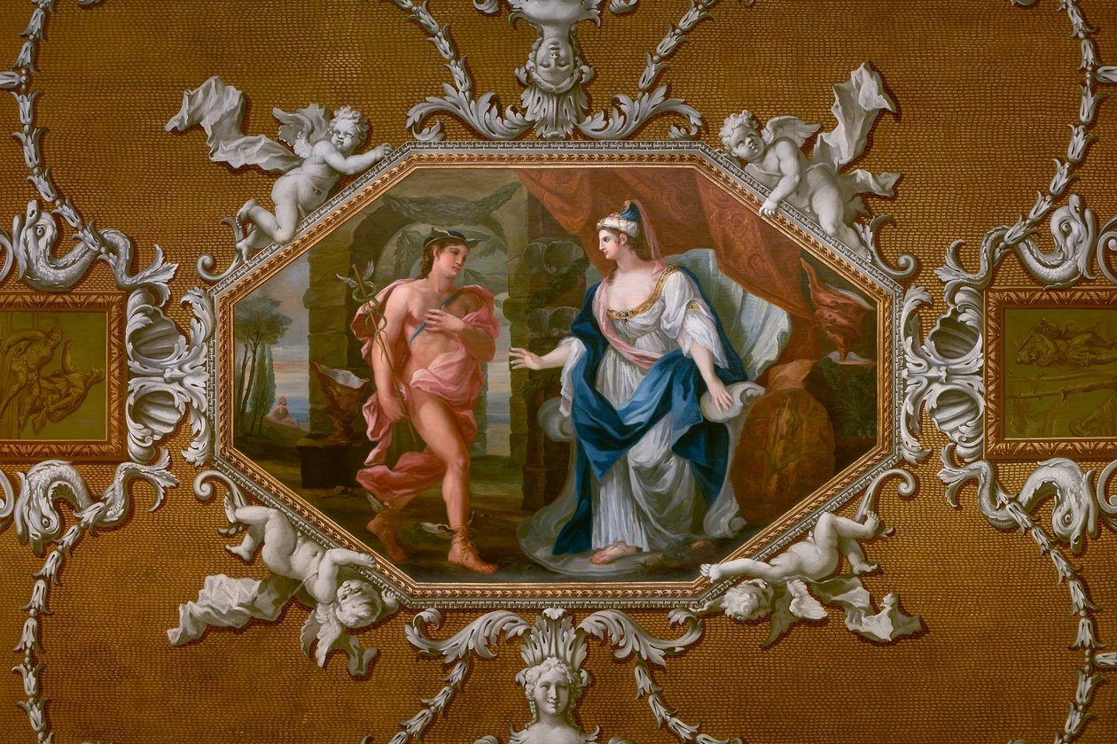 Kongens Galleri loft af William Kent