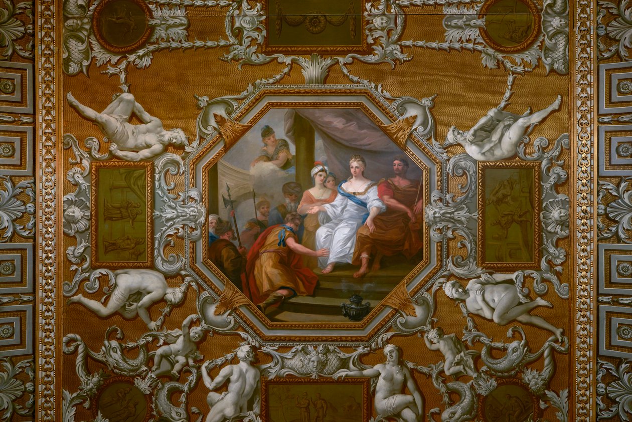 Kongens Galleri loft af William Kent