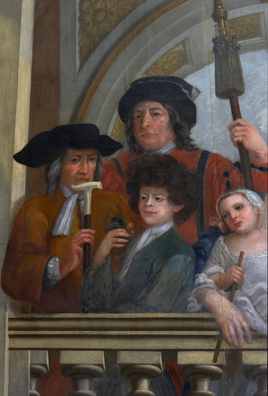 Kongens trappe, Kensington Palace, London af William Kent